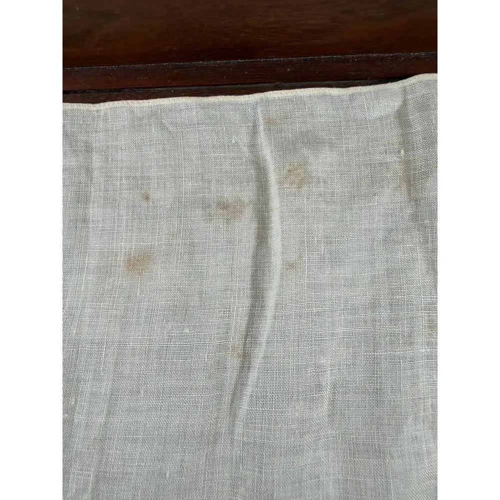 Vintage Handkerchiefs Lot of 3 Crochet Embroidered Floral Linen Hankies